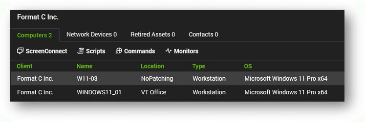 ConnectWise Automate Dark Mode Activated